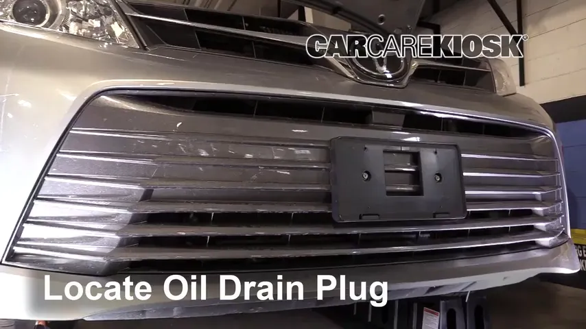 2019 Toyota Sienna XLE 3.5L V6 Oil Change Oil and Oil Filter